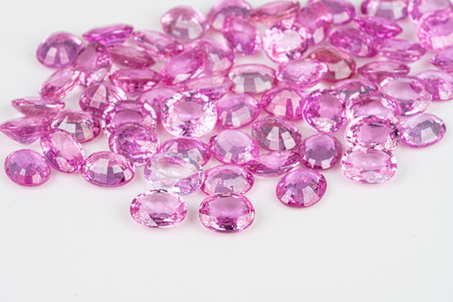 핑크 사파이어 원석 나석 7,8부 사파이어반지 천연보석 유색보석 탄생석 원석 반지 목걸이 용도 (no18)