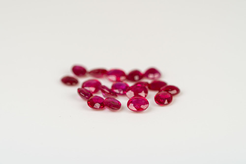 천연 루비 원석 나석 반지 목걸이 귀걸이용 약 4부3리 (r18-0780)
